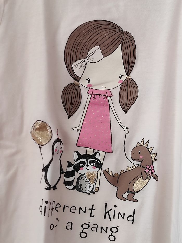T-shirt MC fille 6 ans - photo numéro 3