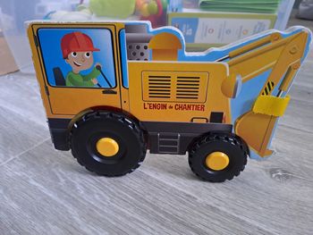 Livre qui roule "L'engin de chantier" - TBE