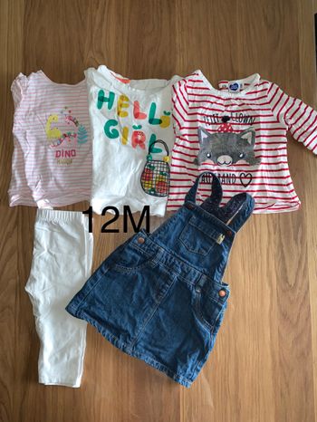 Lot vêtements 12M