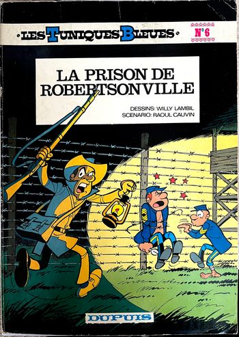 BD Les tuniques bleues la prison de robertsonville