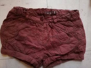 Short court marron bout'chou