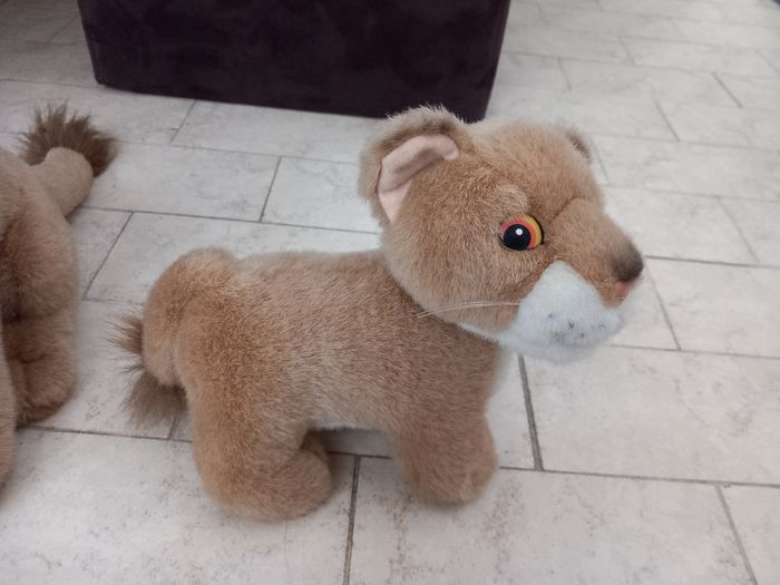Lot 2 peluches lion - photo numéro 4