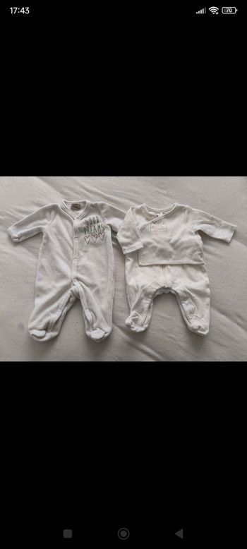 Lot pyjamas Naissance