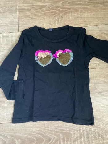TEE shirt manches longues fille 6 ans