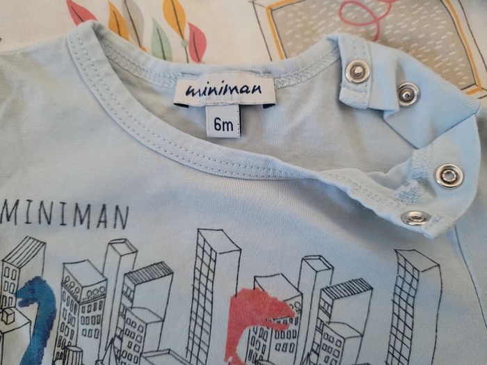 T-shirt à manches longues récent 6mois (quasi neuf) - photo numéro 4