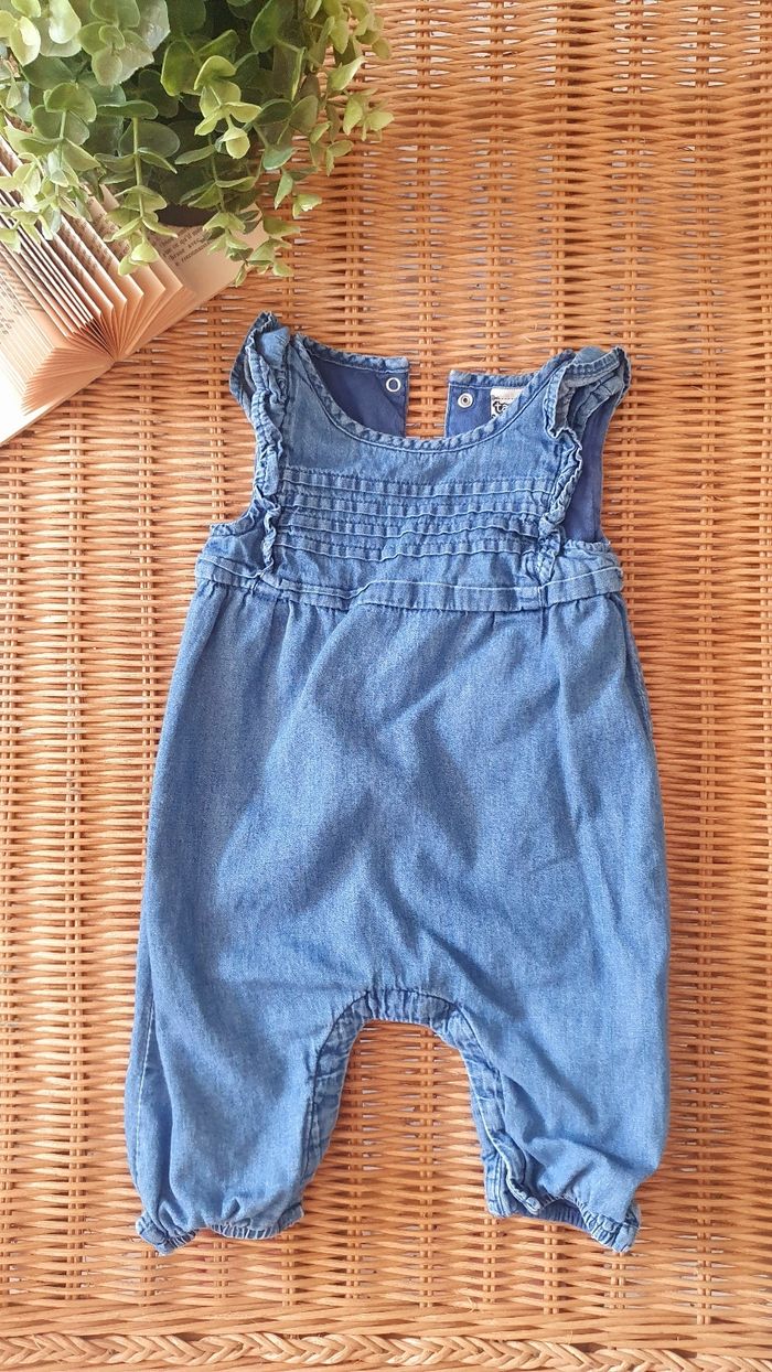 Combinaison pantalon fille 3 mois très bon état & neuve - photo numéro 4
