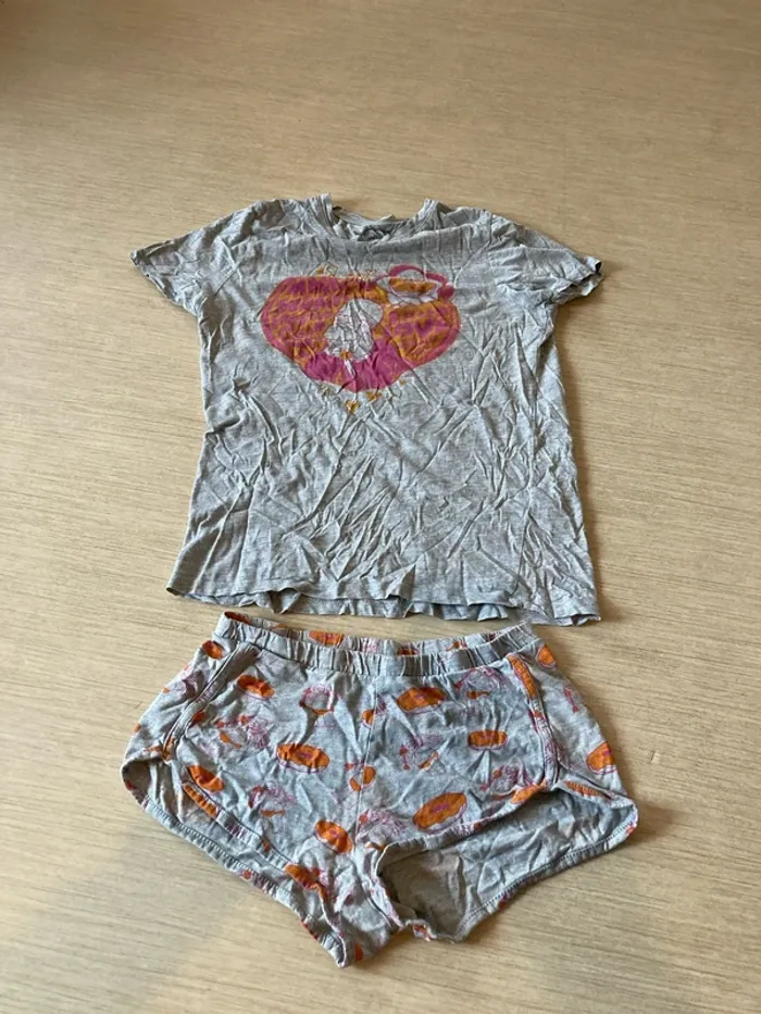 Pyjama short et t-shirt The simpsons