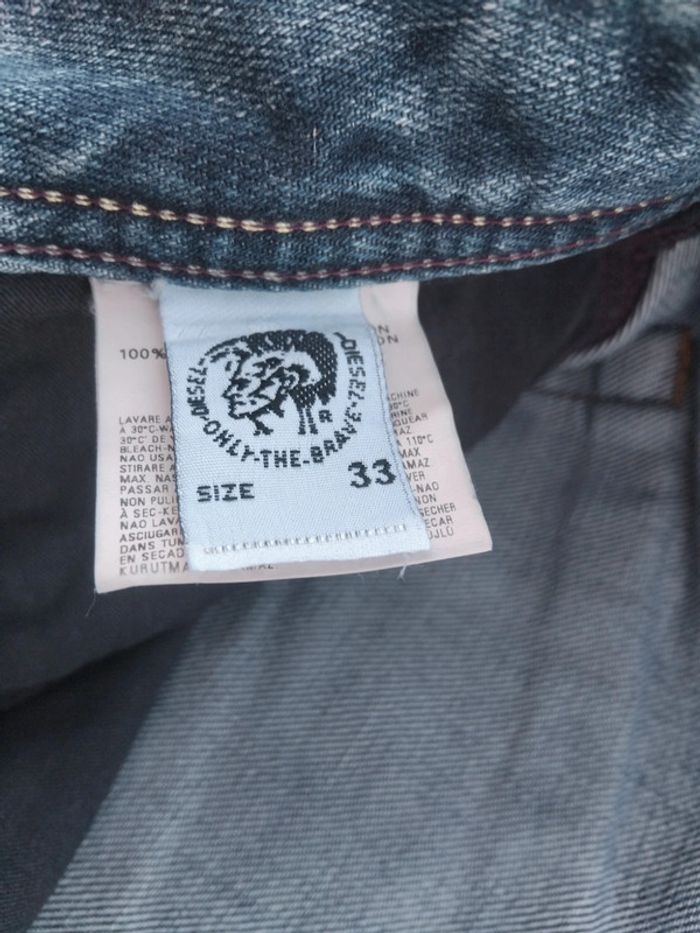 Jean jambes larges Diesel t33 100%coton - photo numéro 10