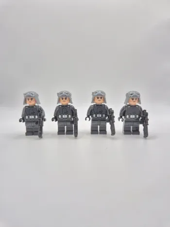 Figurines type lego 4 Mudtrooper stormtroopers star wars