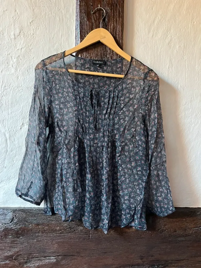 Blouse légère fleurie Caroll – T42