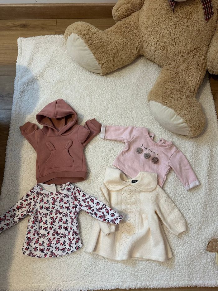 Lot pulls 1 mois hiver - photo numéro 6