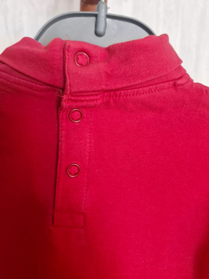 🎯 T-shirt manches longues bébé - Tissaia - Taille 9 mois - Coton/Elasthanne - photo numéro 2