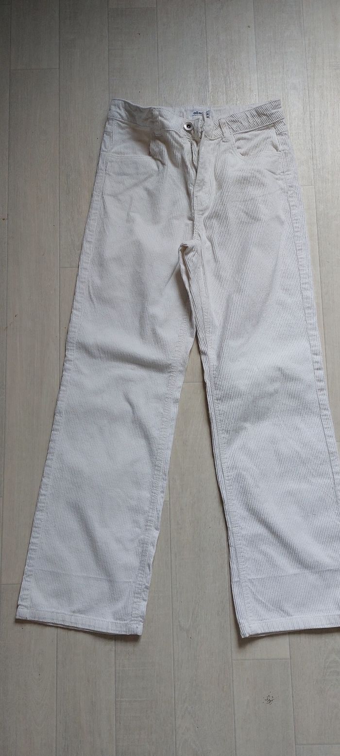 Pantalon velours côtelé