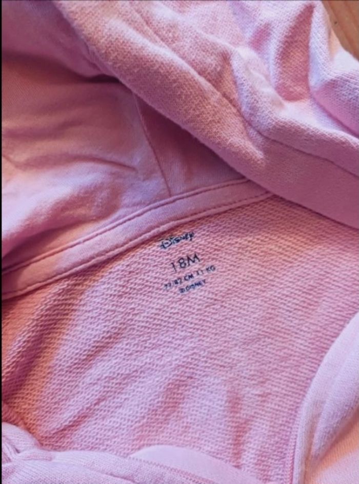 Sweat zippé fille - 18 mois (77/82cm) - Disney - photo numéro 5