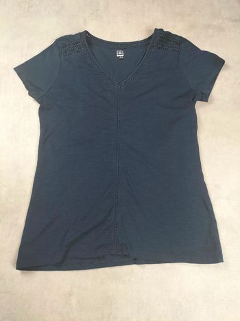 T-shirt Terre de Marins bleu marine – Taille 2