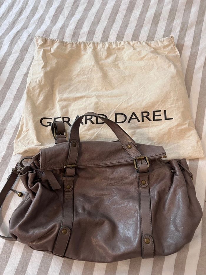 Sac Gérard Darel 36h taupe