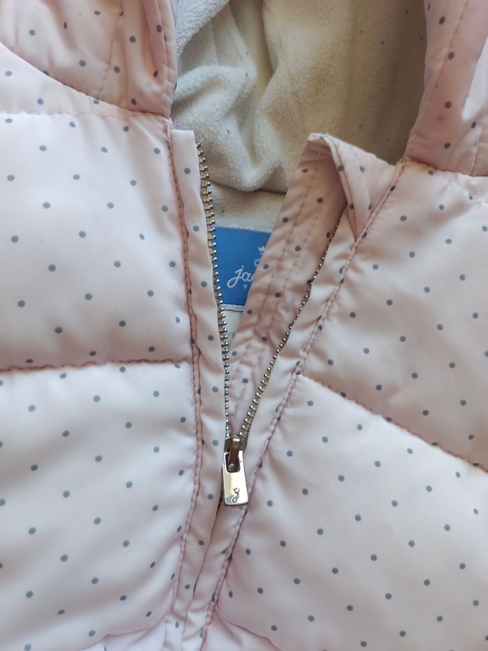 Doudoune Jacadi rose bien chaude - photo numéro 2