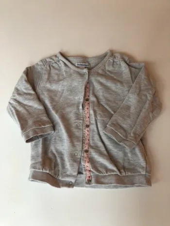 Gilet gris vertbaudet