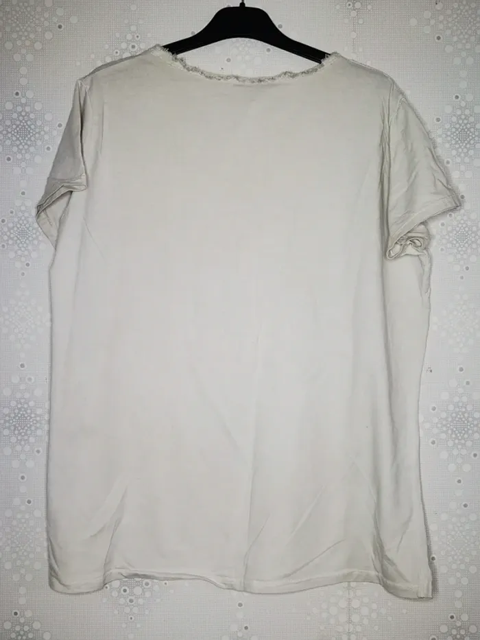 D4453 - tee-shirt femme taille L - photo numéro 2