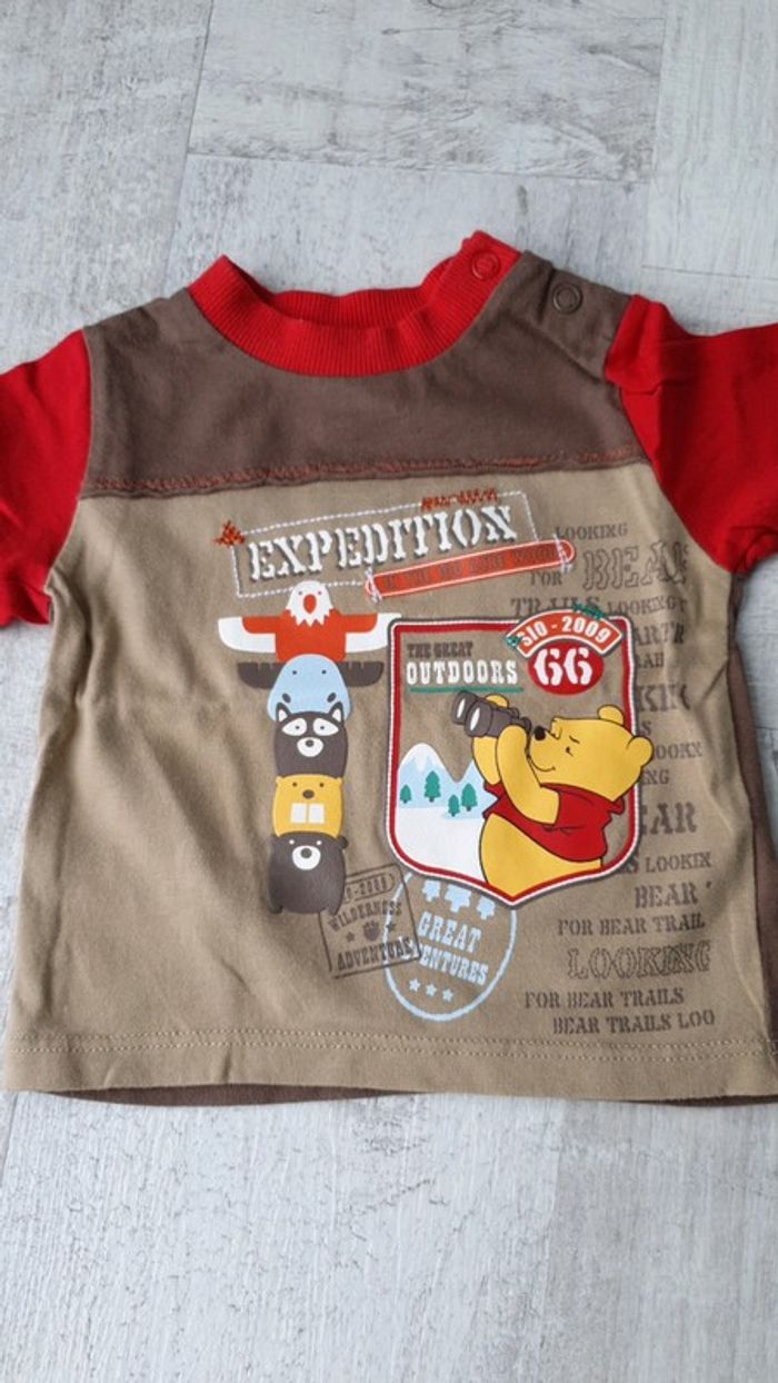 Tee-shirt manches longues Taille 3 mois - photo numéro 3