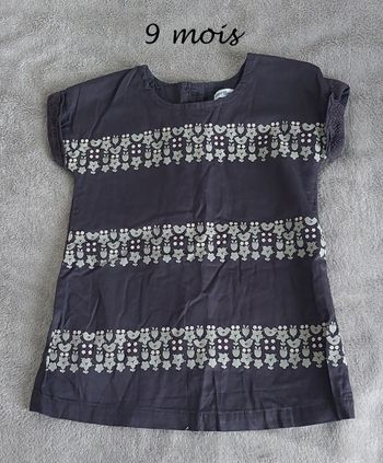 robe noir 9 mois vertbaudet