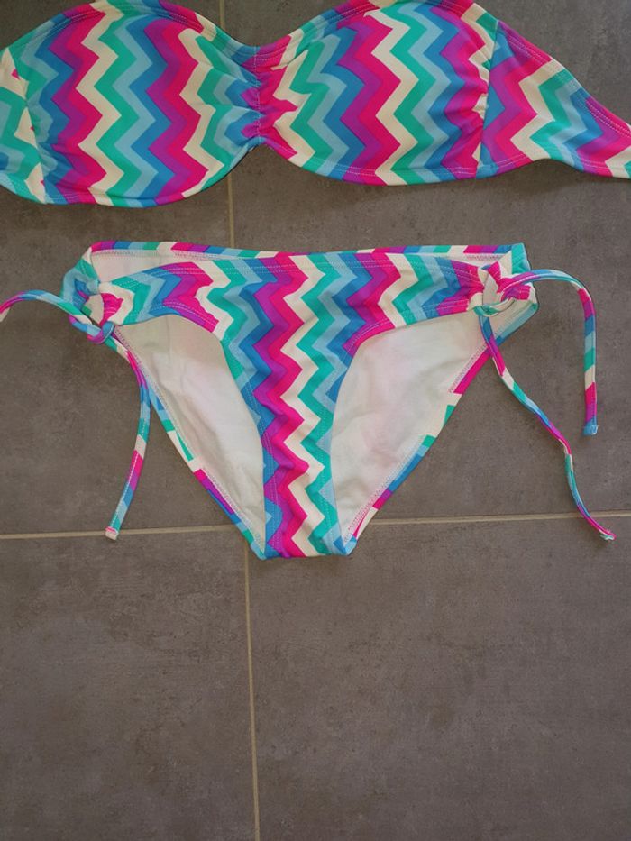 Maillot de bain 2 pièces femme taille M - photo numéro 2