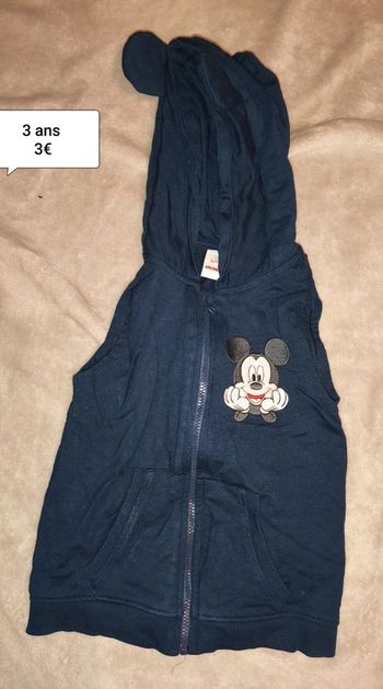 Gilet sans manche Disney Mickey