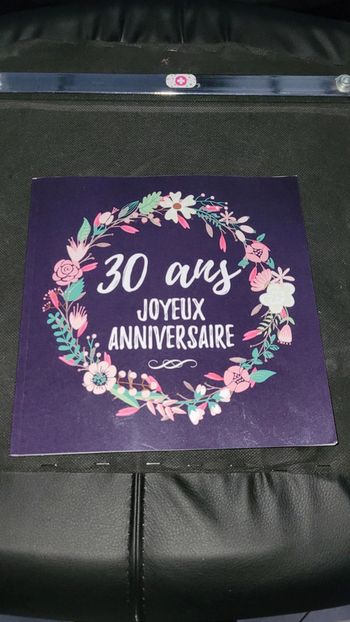 Livre d'or 30 ans