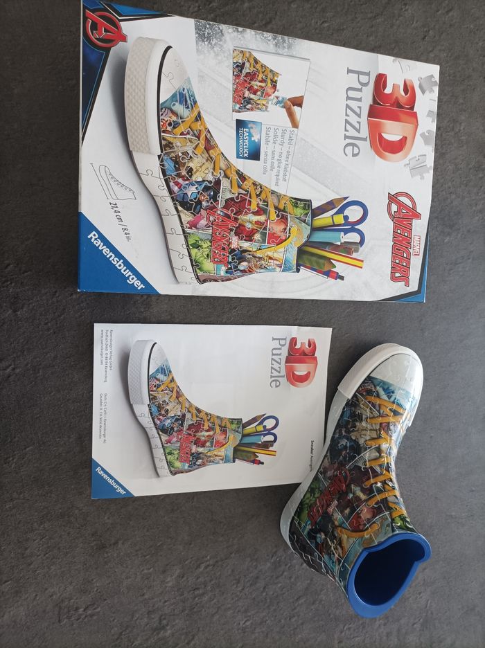 Puzzle 3d chaussures Avengers