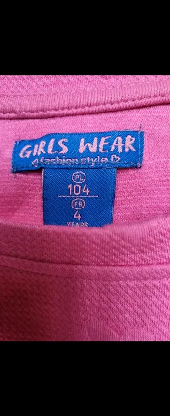 Haut type sweat 4 ans