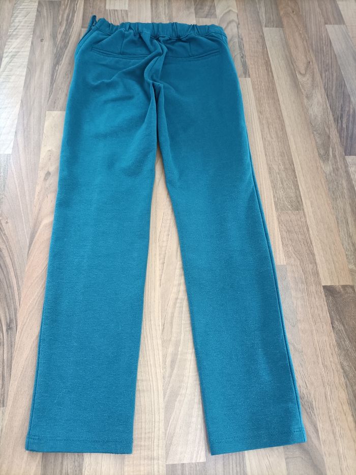Pantalon vert d'eau or 8 ans Sergent Major - photo numéro 4