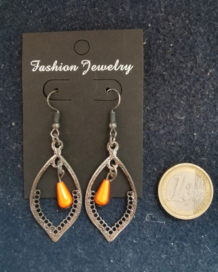 Boucles d'oreilles fantaisie - photo numéro 2