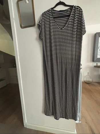 Robe marinière été longue