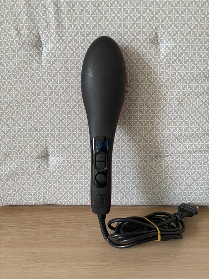 Brosse Lissante et Chauffante en Céramique "Simply Straight"