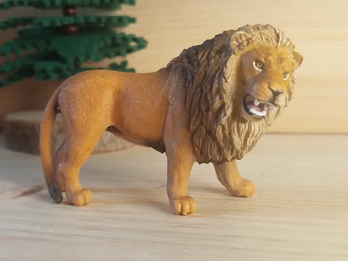 Schleich lion Figurine Félin animal de la savane - photo numéro 2