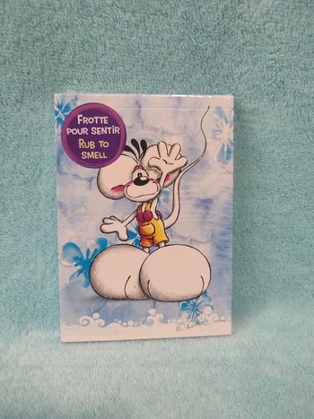 Bloc parfumé A6 bleu 🐭 Diddl is back