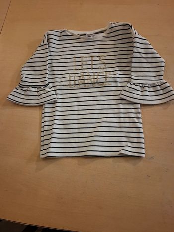 T shirt manches 3/4