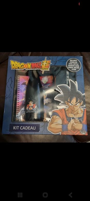 lot DRAGON BALL Z  - Gourde - Stylo - Cahier - Pot à crayons 🎁 Neuf 🎁