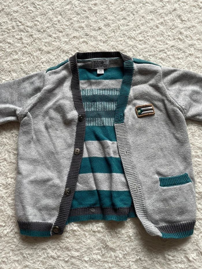 Gilet fin taille 12 mois