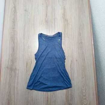 Hauts gymshark femme violet bleu  débardeur M