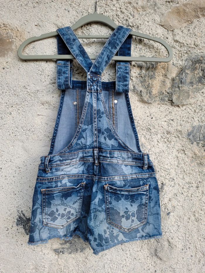 Superbe salopette short en jeans Kookaï, 10 ans - photo numéro 5