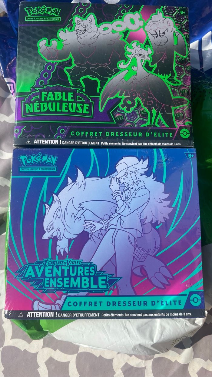 Lot 2 ETB - Pokémon