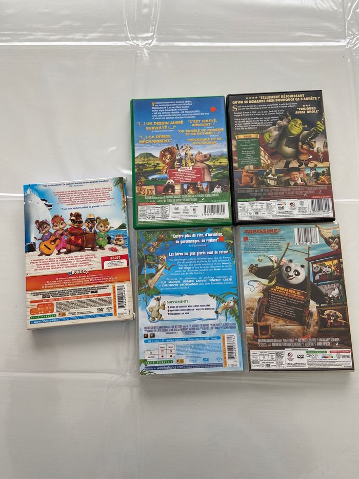 Lot de 5 DVD enfants - photo numéro 2