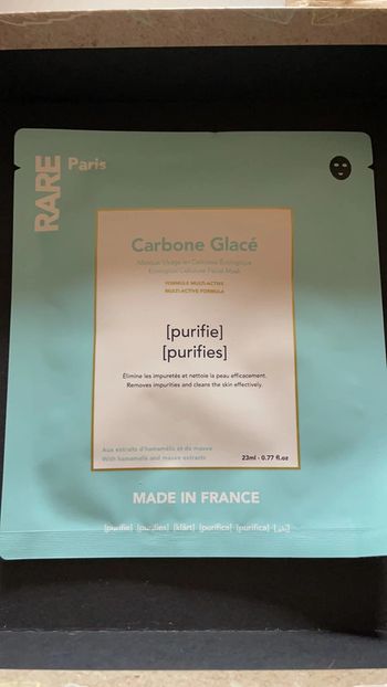 Masque visage purifiant