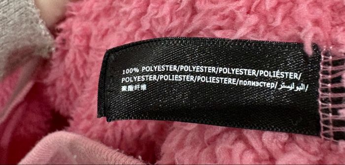 Gilet zippé teddy flamant rose Undiz - Taille L - photo numéro 8