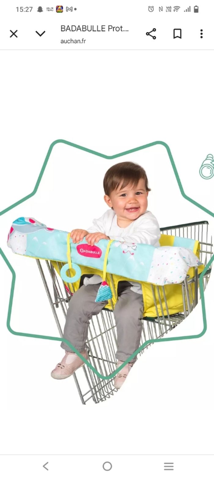 Protection pour chariot de courses - photo numéro 3