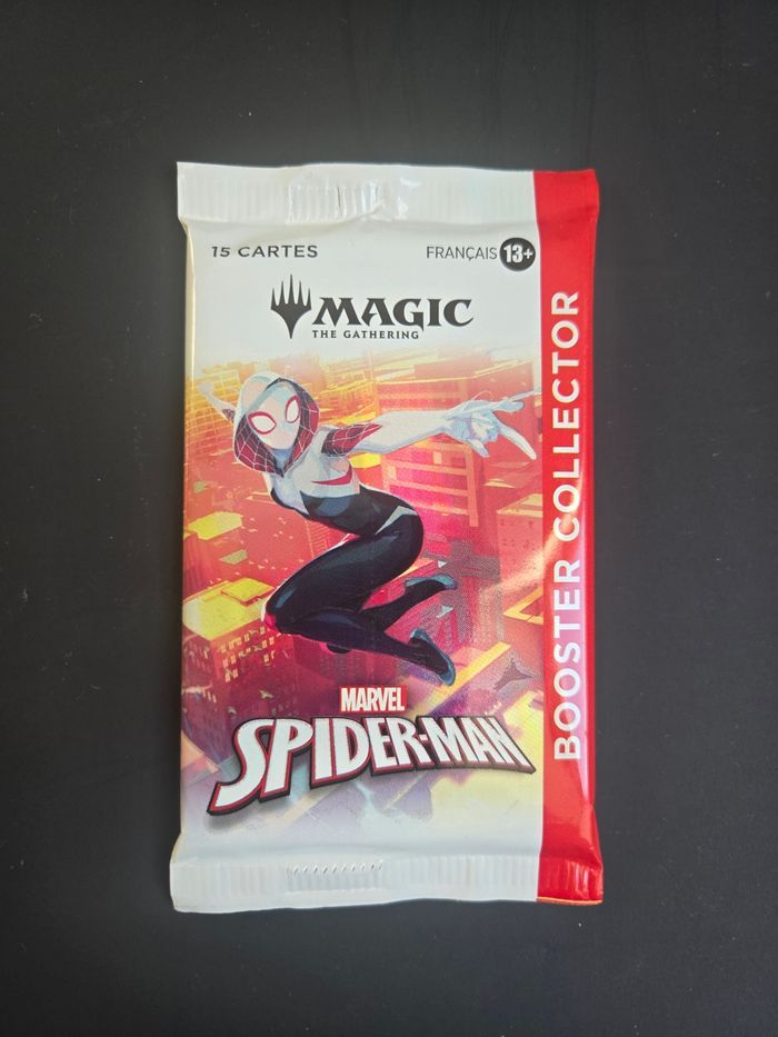 Mtg Spiderman le booster Collector en Francais