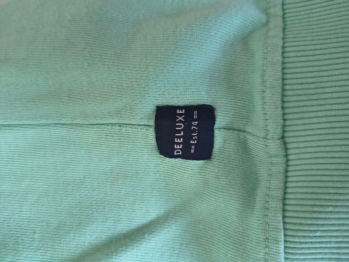 Sweat capuche Deeluxe homme vert amande Tequila taille L - photo numéro 5