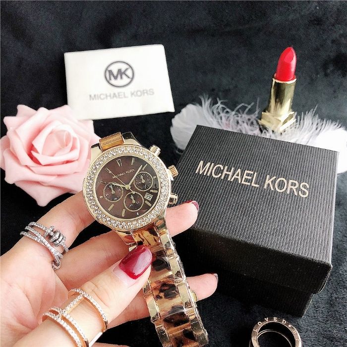 Montre Michael Kors léopard ✅