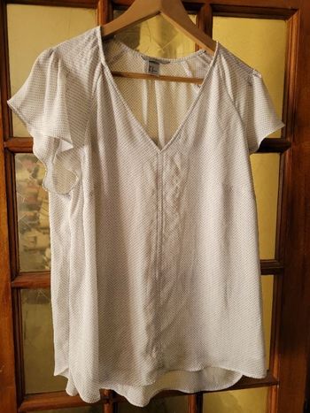 Blouse fluide doublée taille 46 h&m